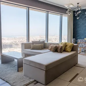  公寓 Dream - 48 Burj Gate Gulf Views